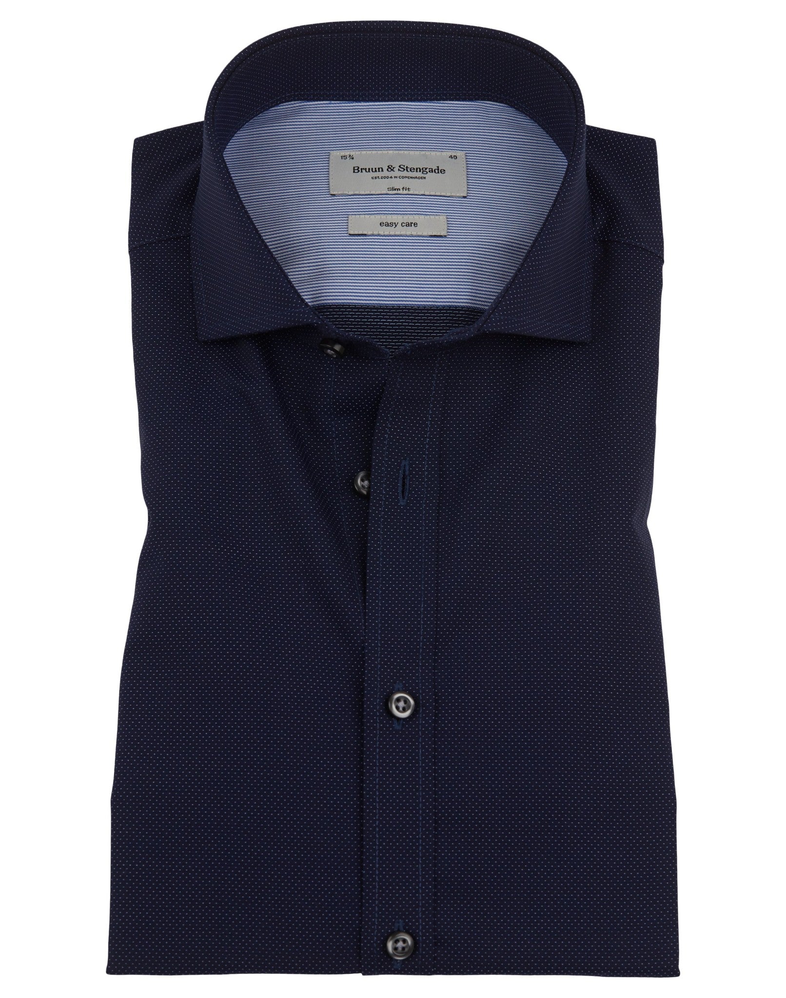 BS Owen Slim Fit Shirt - Navy