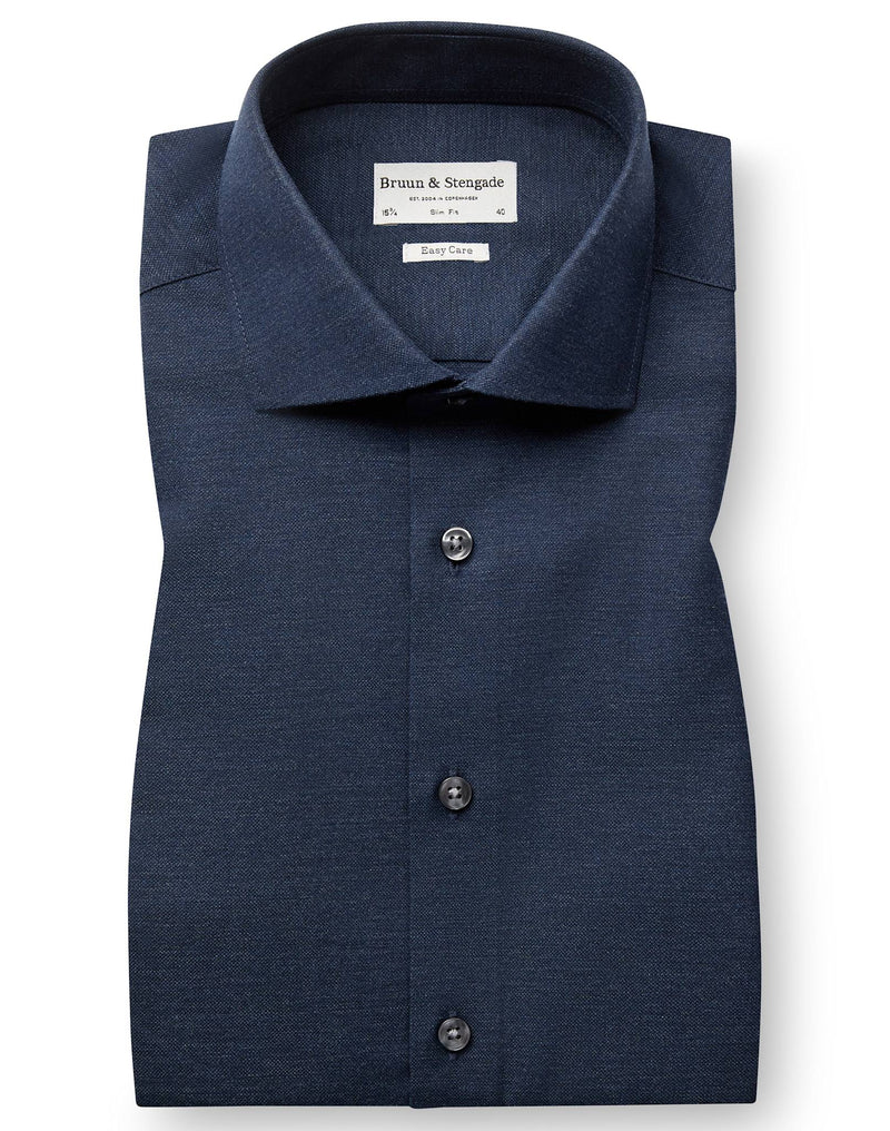 BS Tatis Slim Fit Shirt - Navy