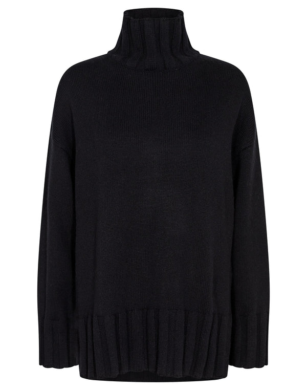 BS Antoinette Oversized Fit Knitwear - Black