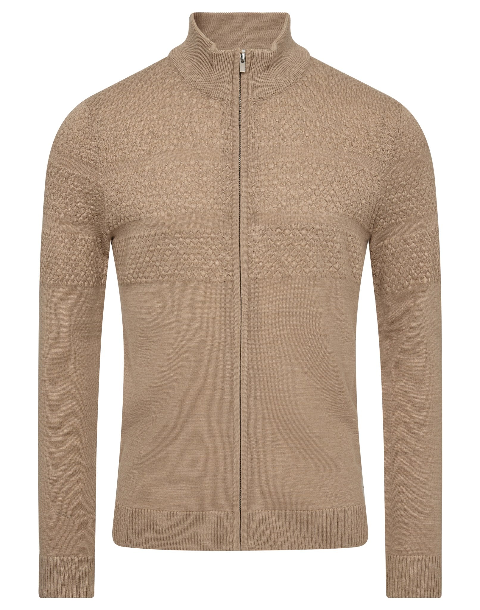 BS Eaton Regular Fit Knitwear - Sand