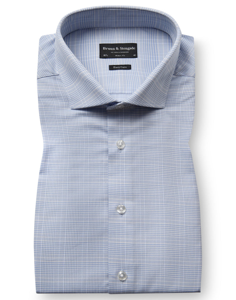 BS Barack Modern Fit Shirt - Blue