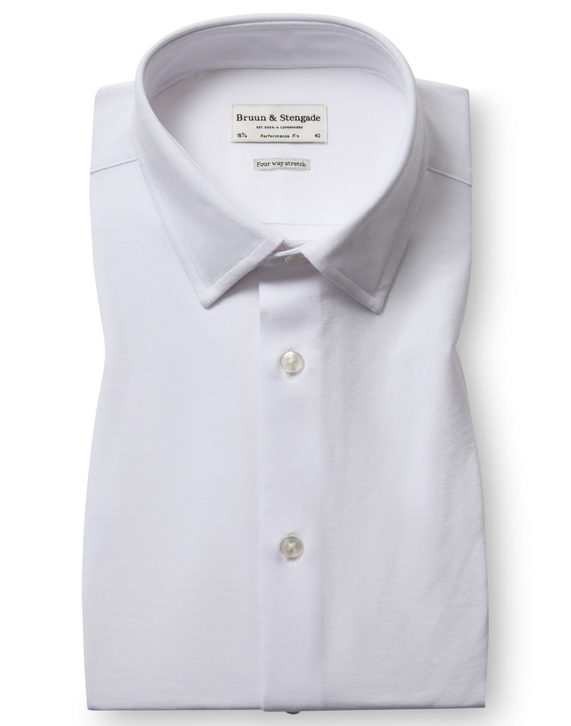 BS Delfin Performance Fit Shirt - White