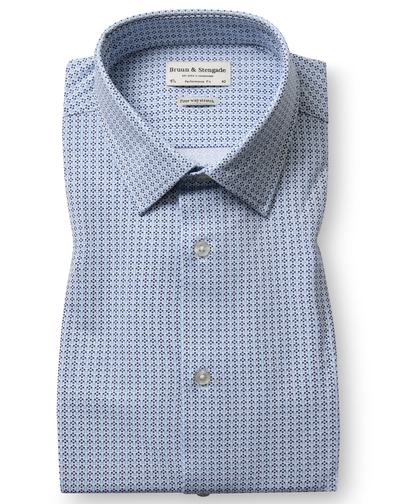 BS Solomon Performance Fit Shirt - Blue