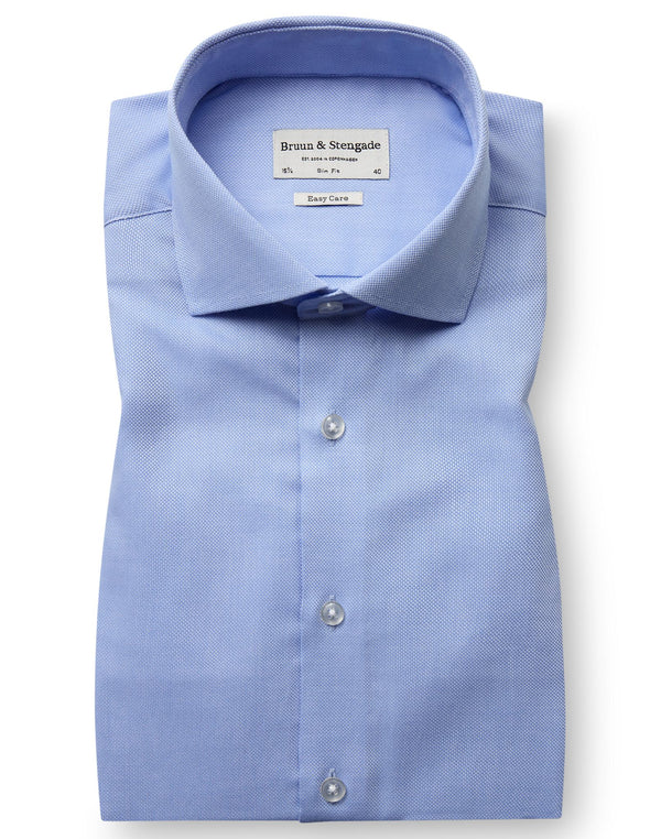 BS Zverev Slim Fit Shirt - Light Blue
