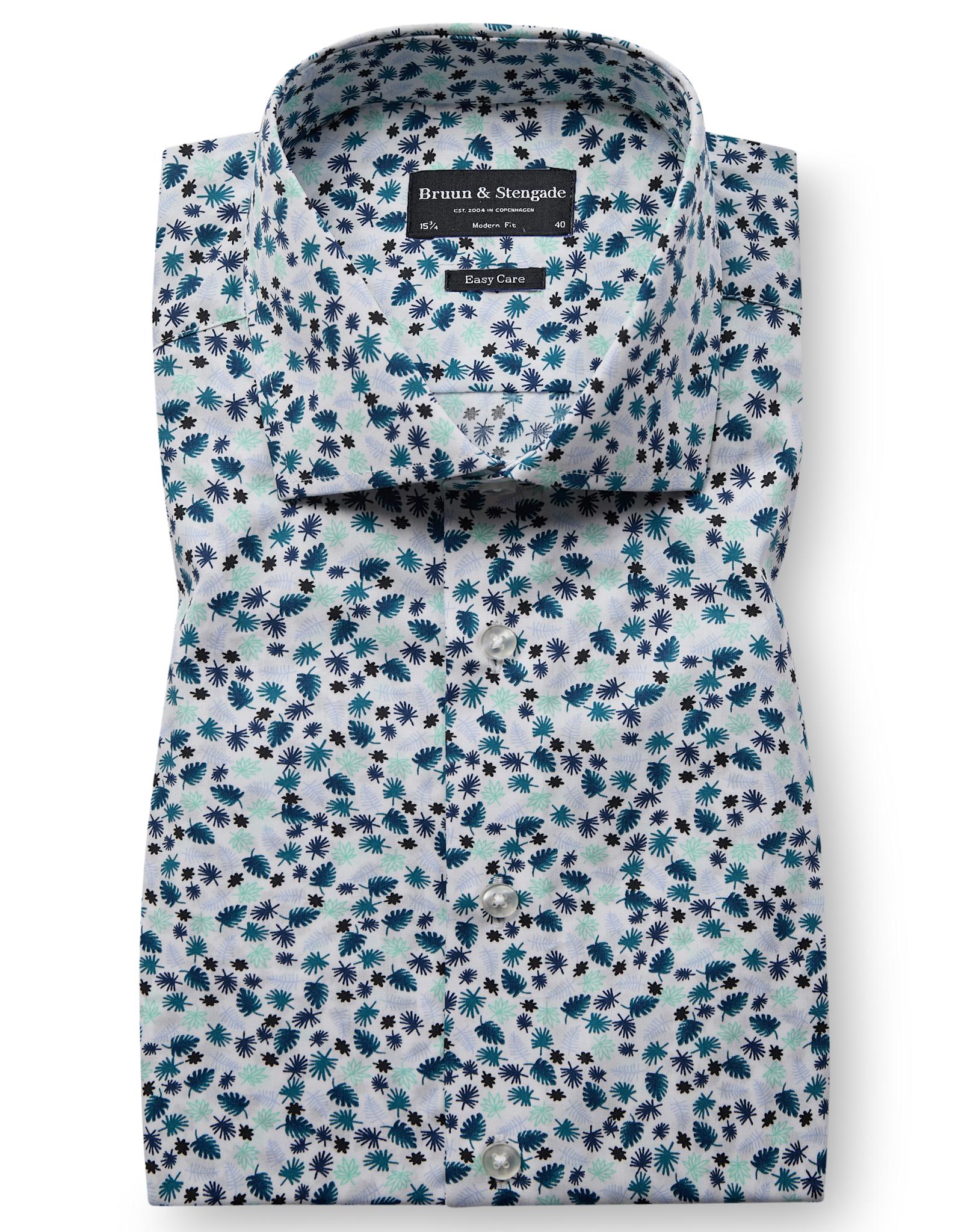 BS Karatsev Modern Fit Shirt - Green
