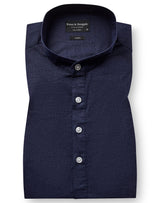 BS Crawford Casual Modern Fit Shirt - Navy