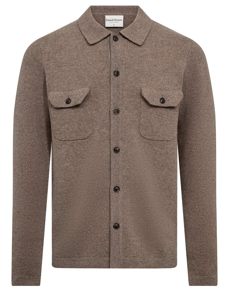 BS Nannak Regular Fit Knitwear - Brown