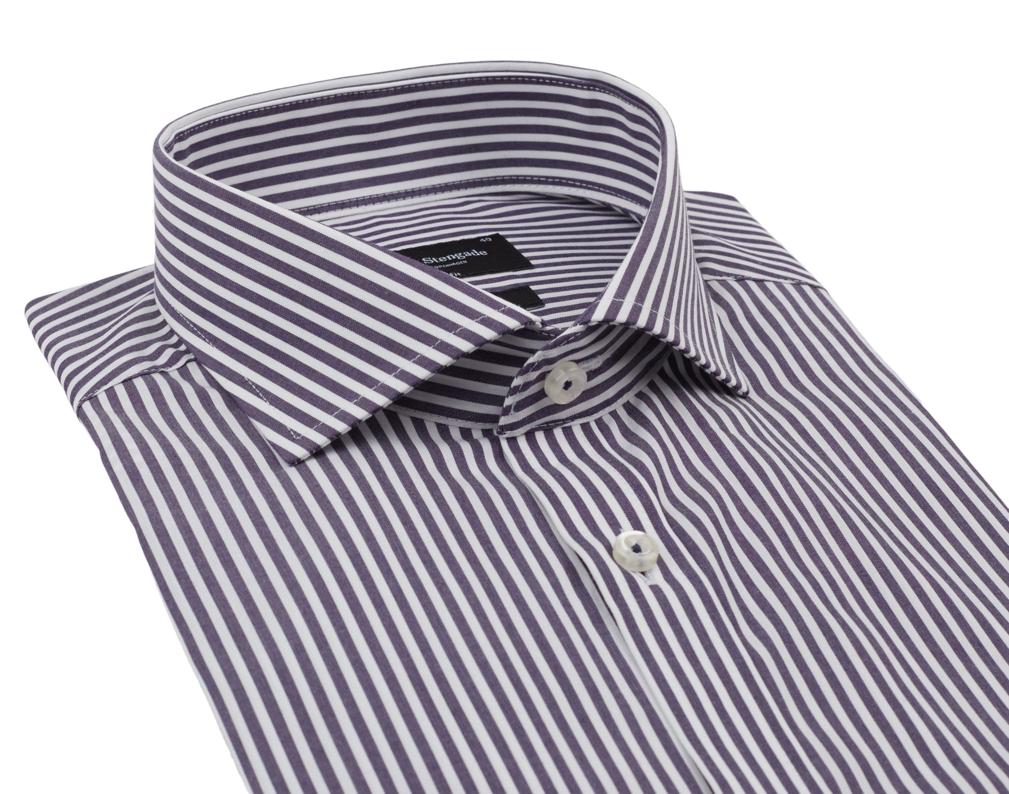BS Paco Modern Fit Skjorte - Navy