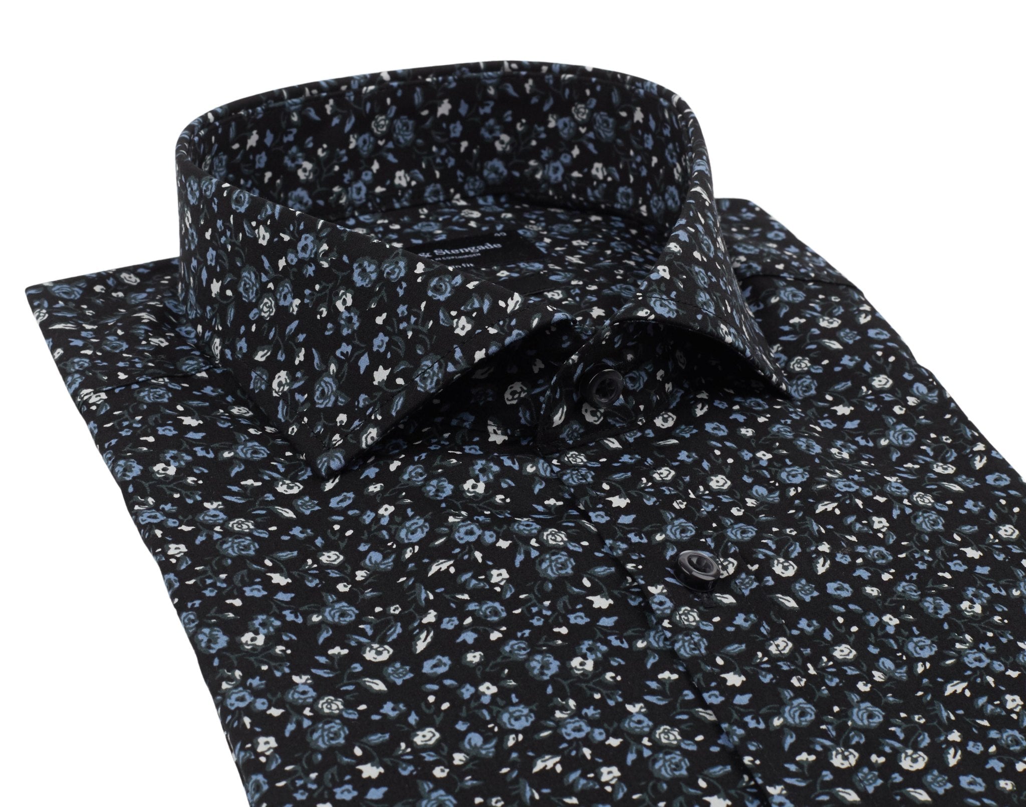 BS Pavard Modern Fit Skjorte - Black