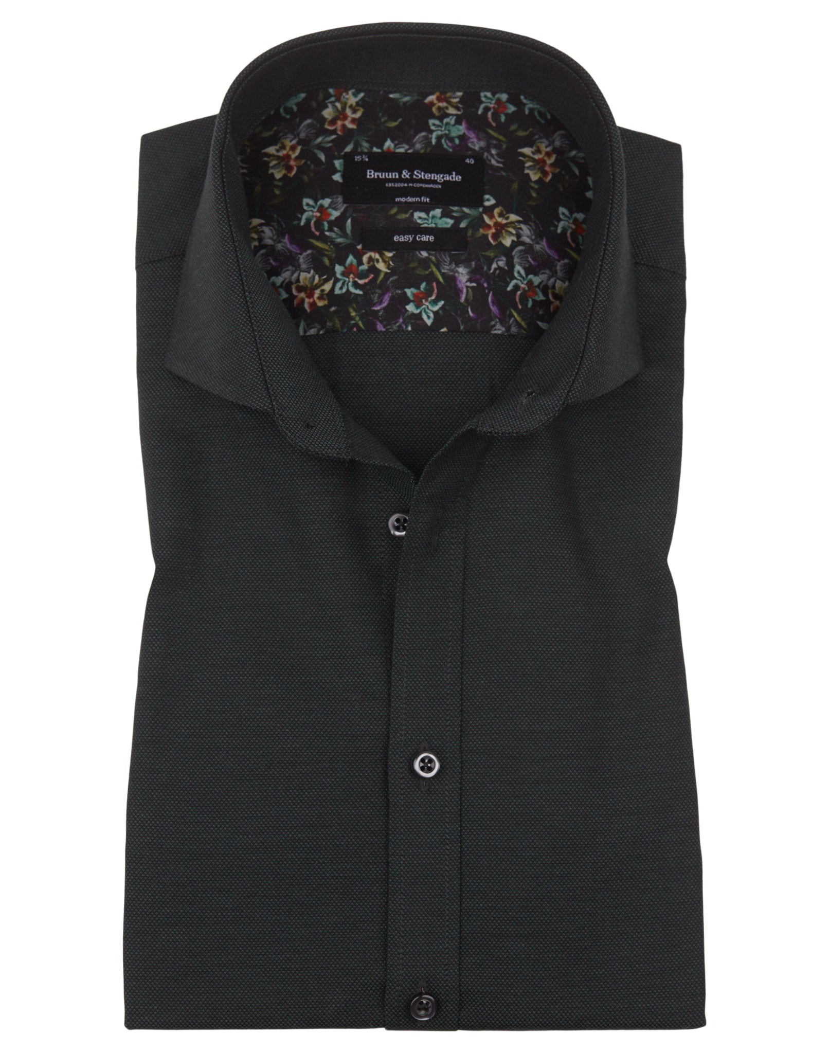BS Pepe Modern Fit Skjorte - Dark Green