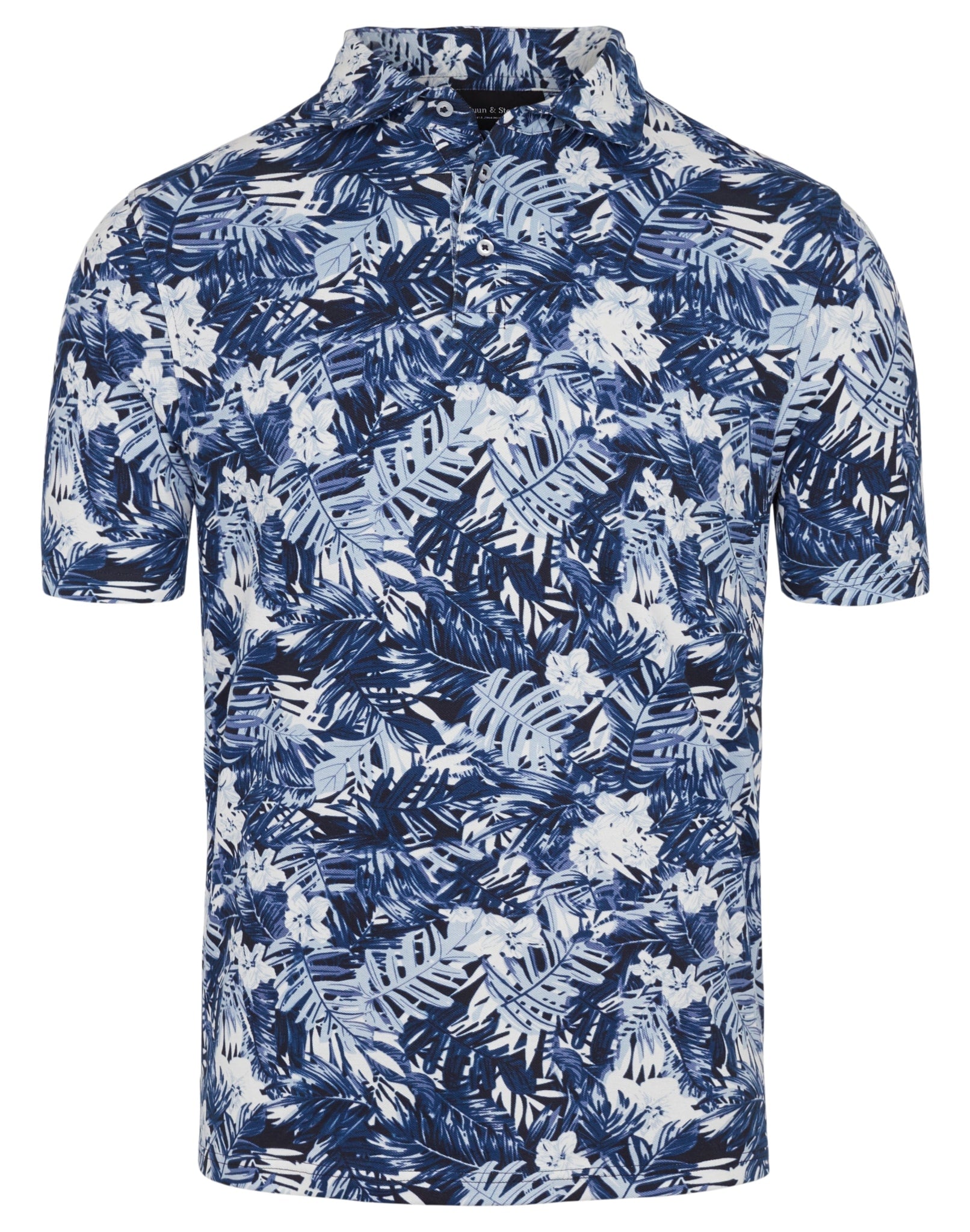BS Hawaii Regular Fit Polo - Blue