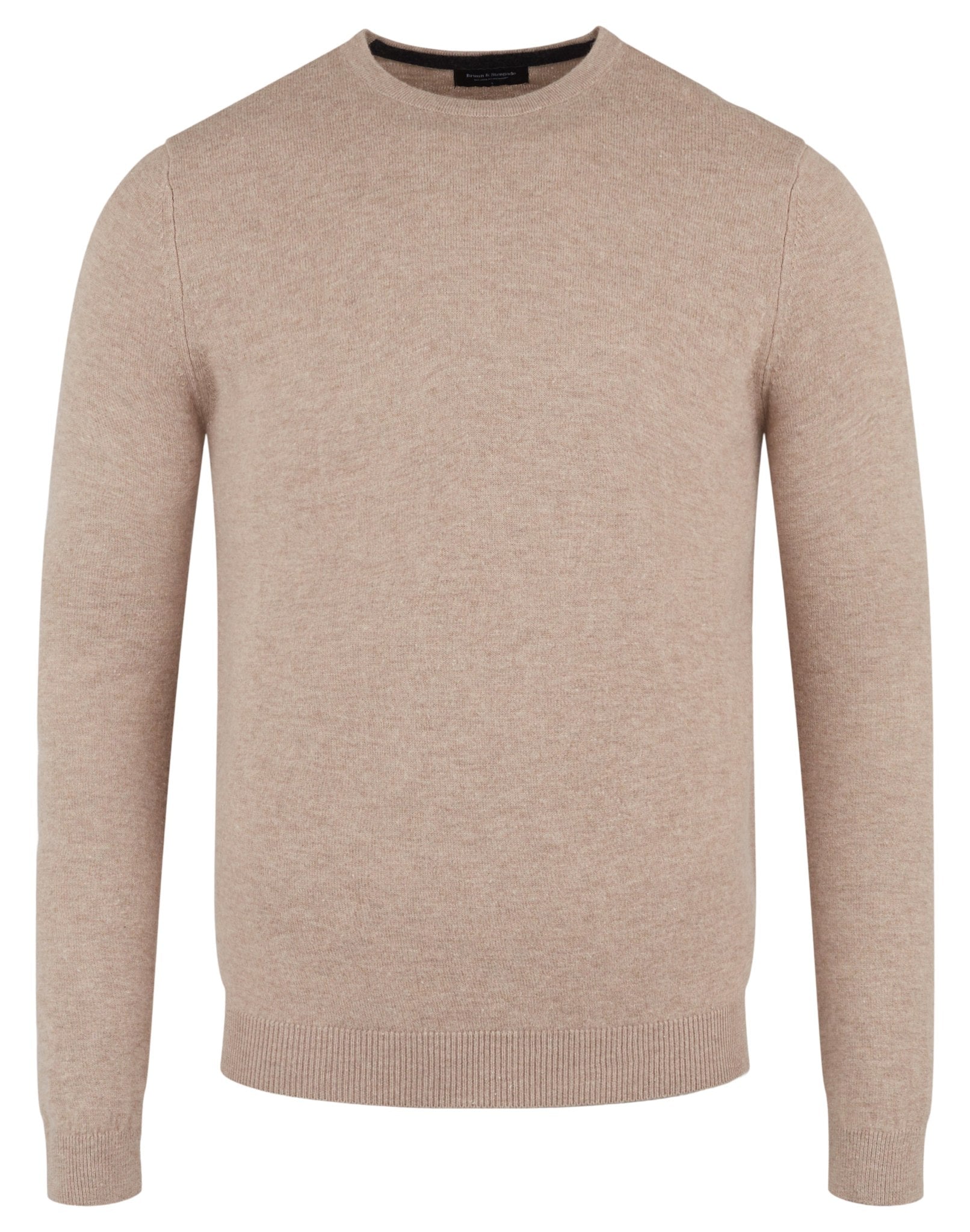 BS Ponte Regular Fit Strik - Sand