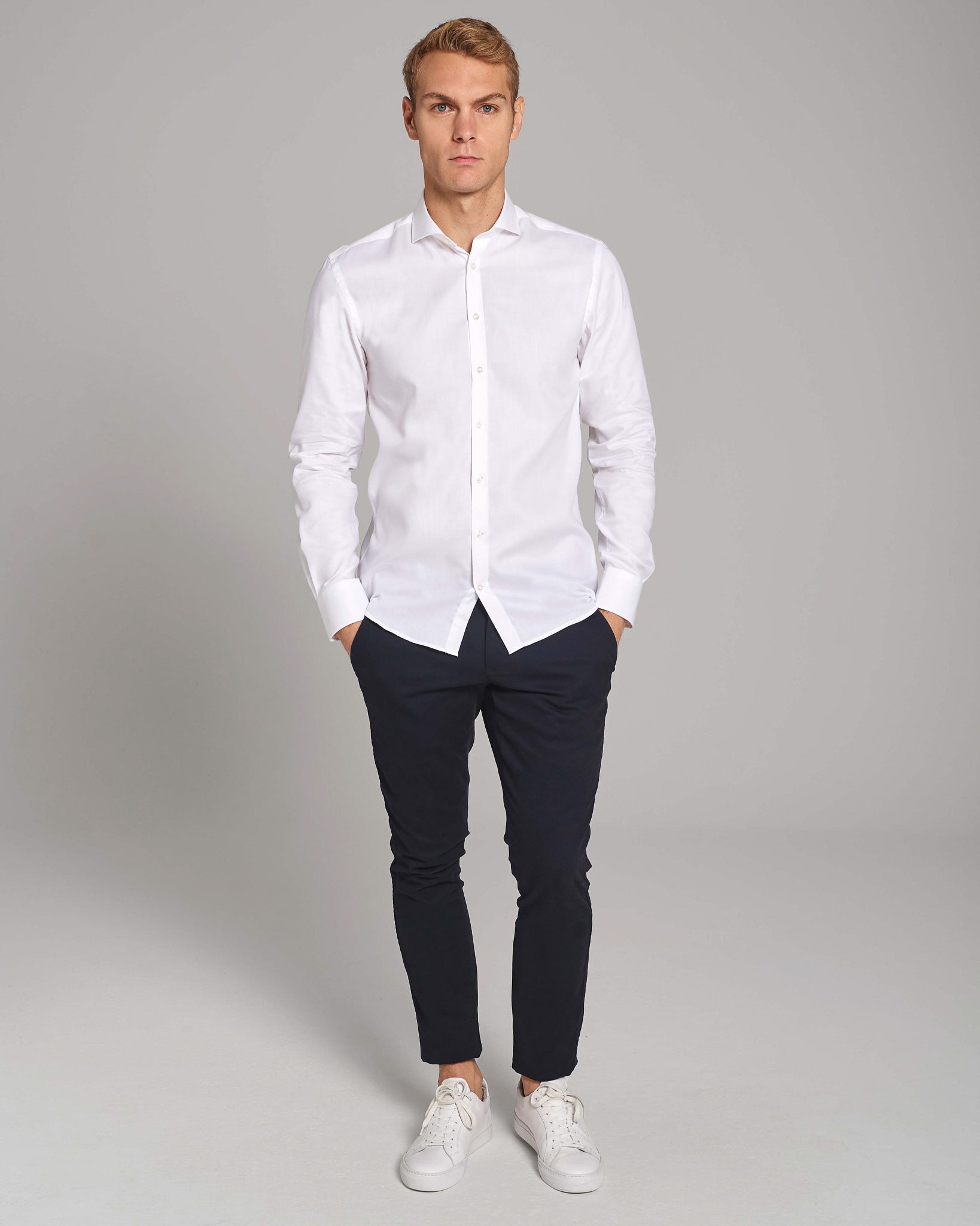 BS Raphael Modern Fit Shirt - White