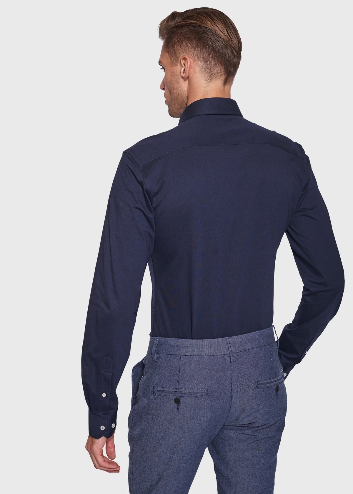 BS Raven Slim Fit Shirt - Navy