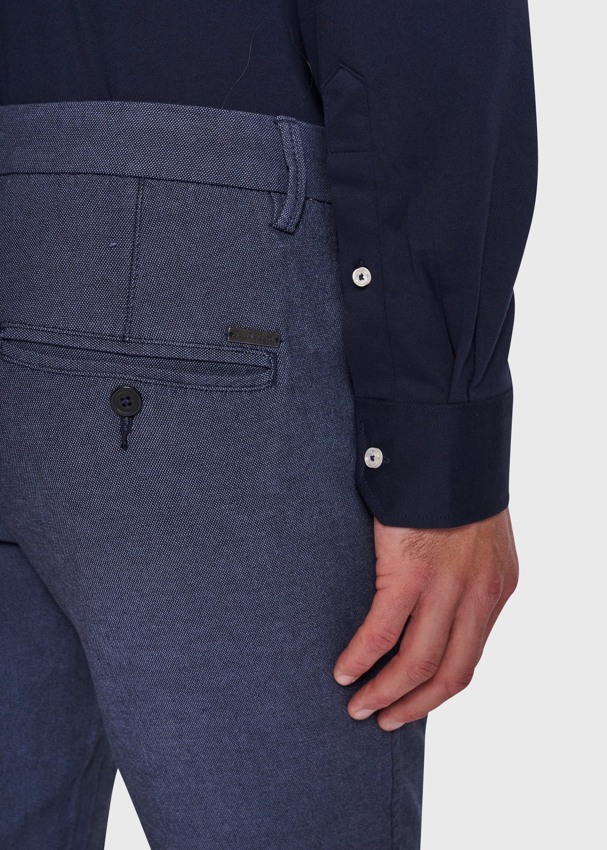 BS Raven Slim Fit Shirt - Navy