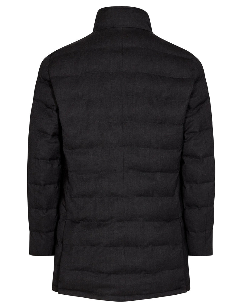 BS Richmond Regular Fit Coat - Charcoal