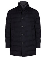 BS Richmond regular fit coat - Navy