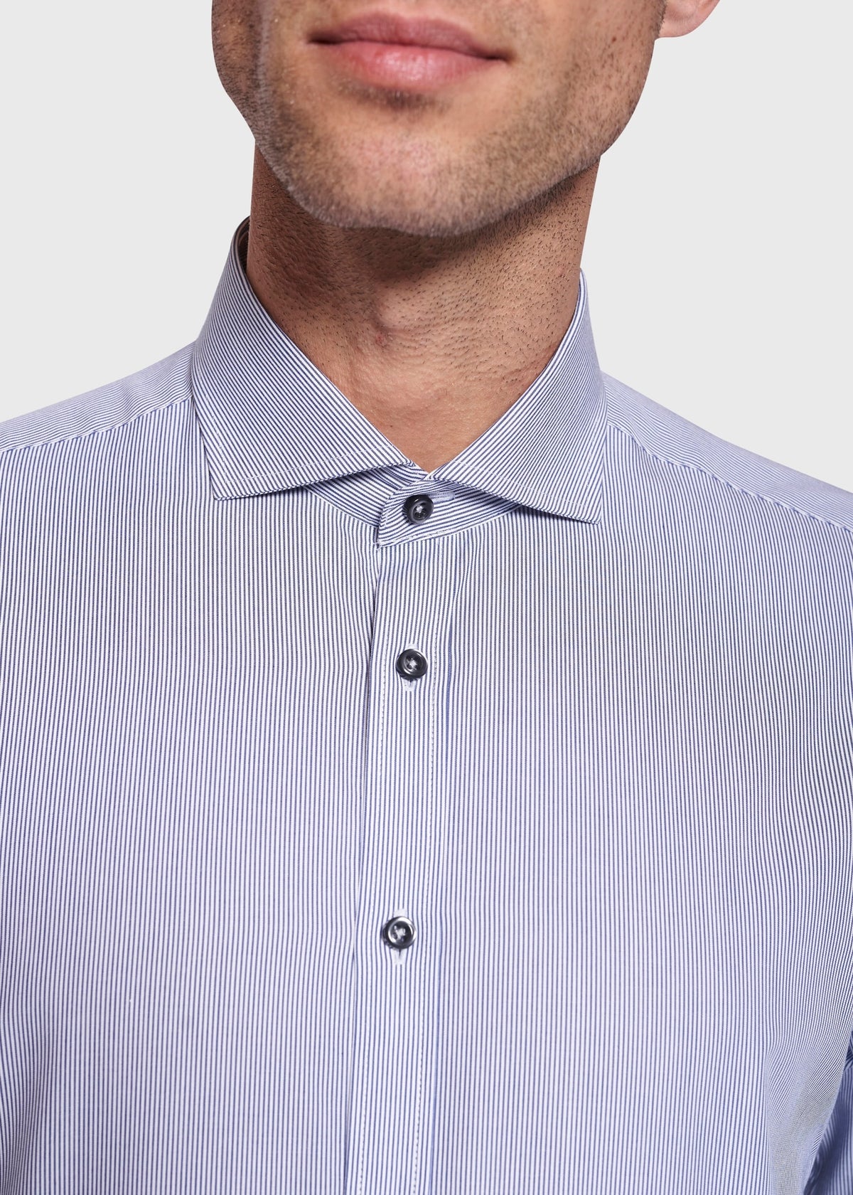BS Ridley Slim Fit Shirt Blue - Blue