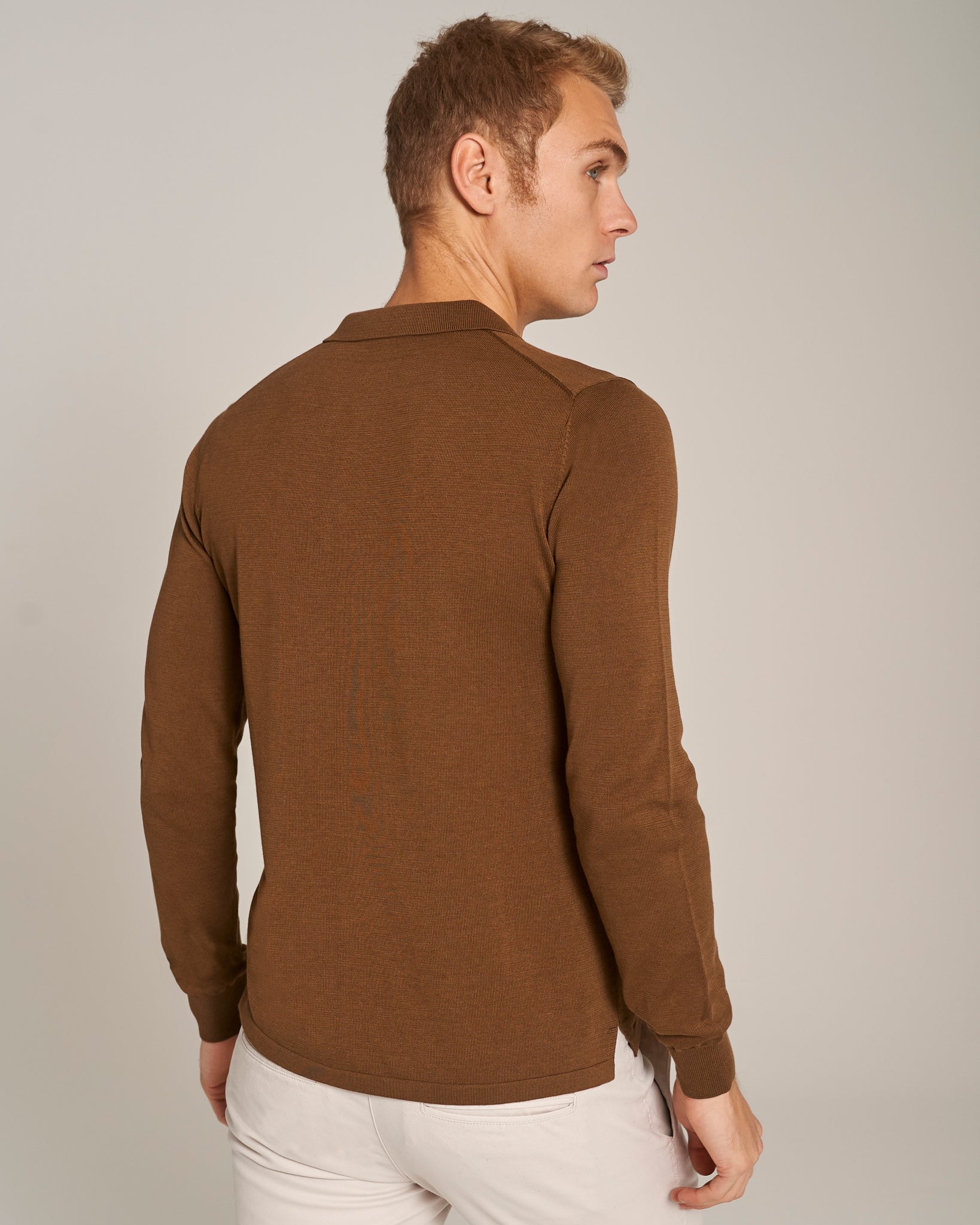 BS Roe Regular Fit Strik - Ochre