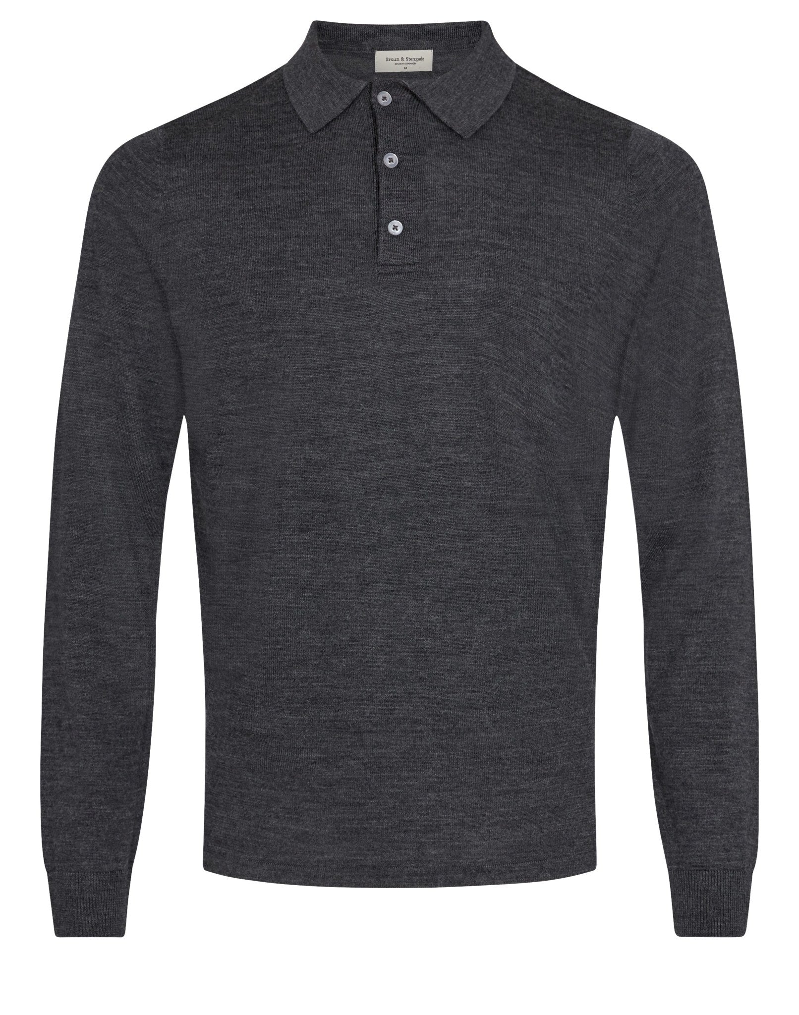 BS Rublev Regular Fit Strik - Grey