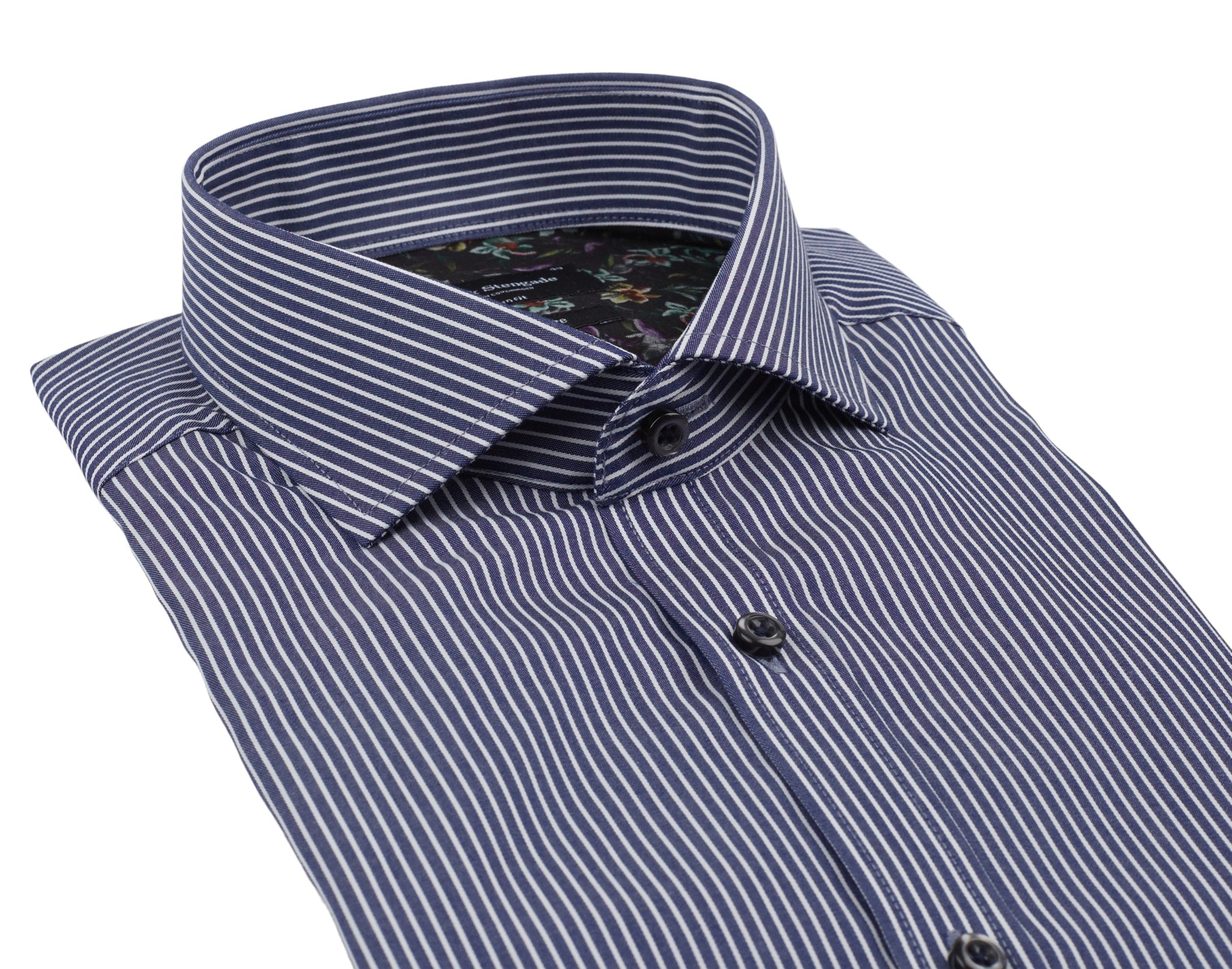 BS Sancho Modern Fit Skjorte - Navy