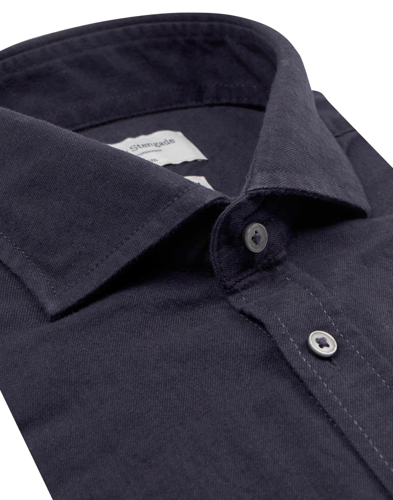 BS Sulayman Casual Slim Fit Skjorte - Navy