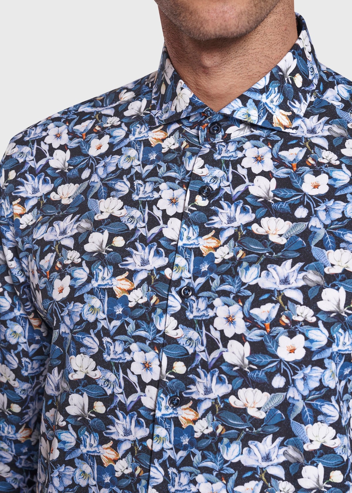 BS Vance Slim Fit Shirt - Blue
