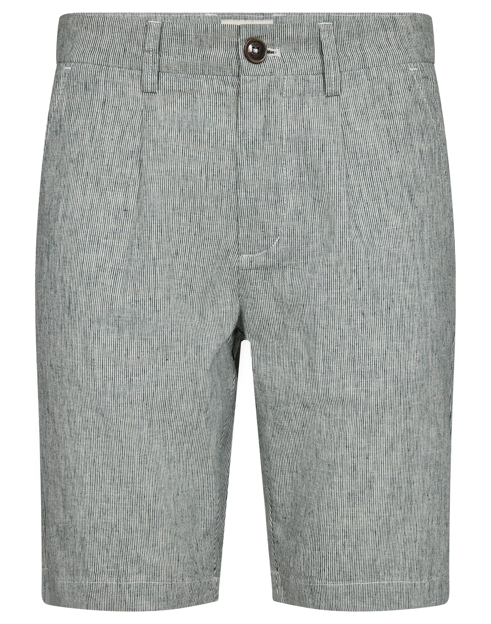 BS Darion Regular Fit Shorts  - Rain Forrest/White