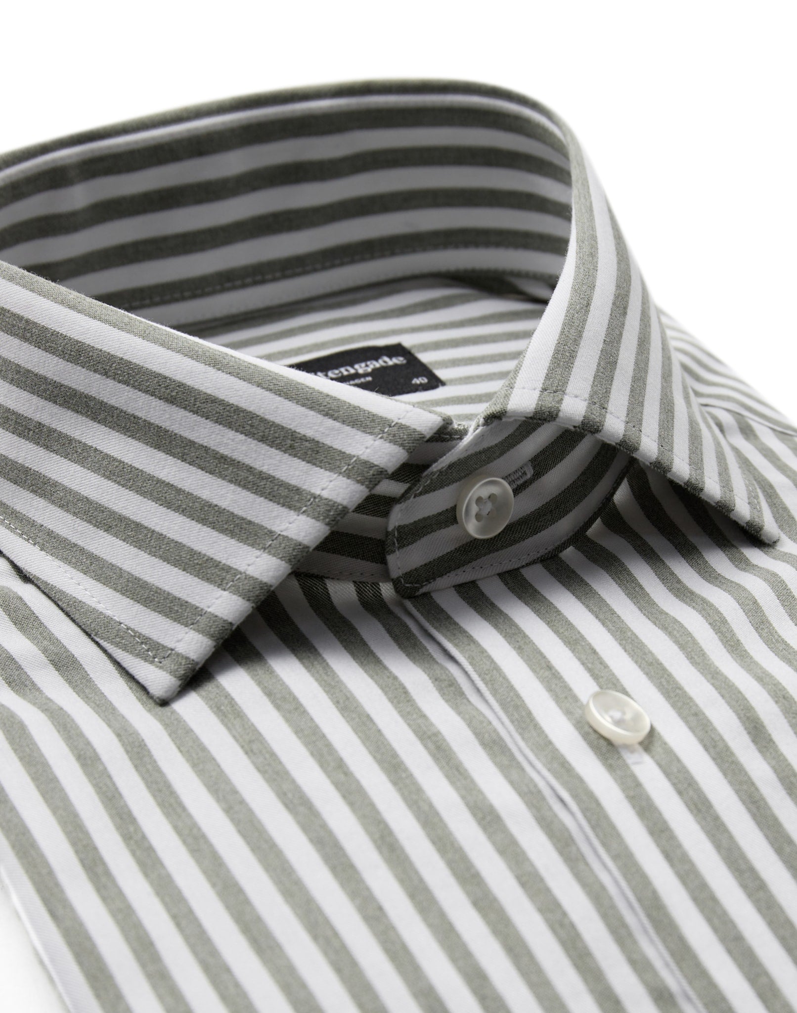 BS Lowry Modern Fit Shirt - Green/White