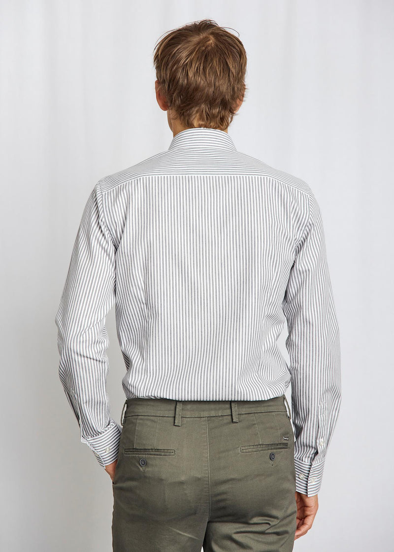 BS Gerrit Modern Fit Shirt - Green/White