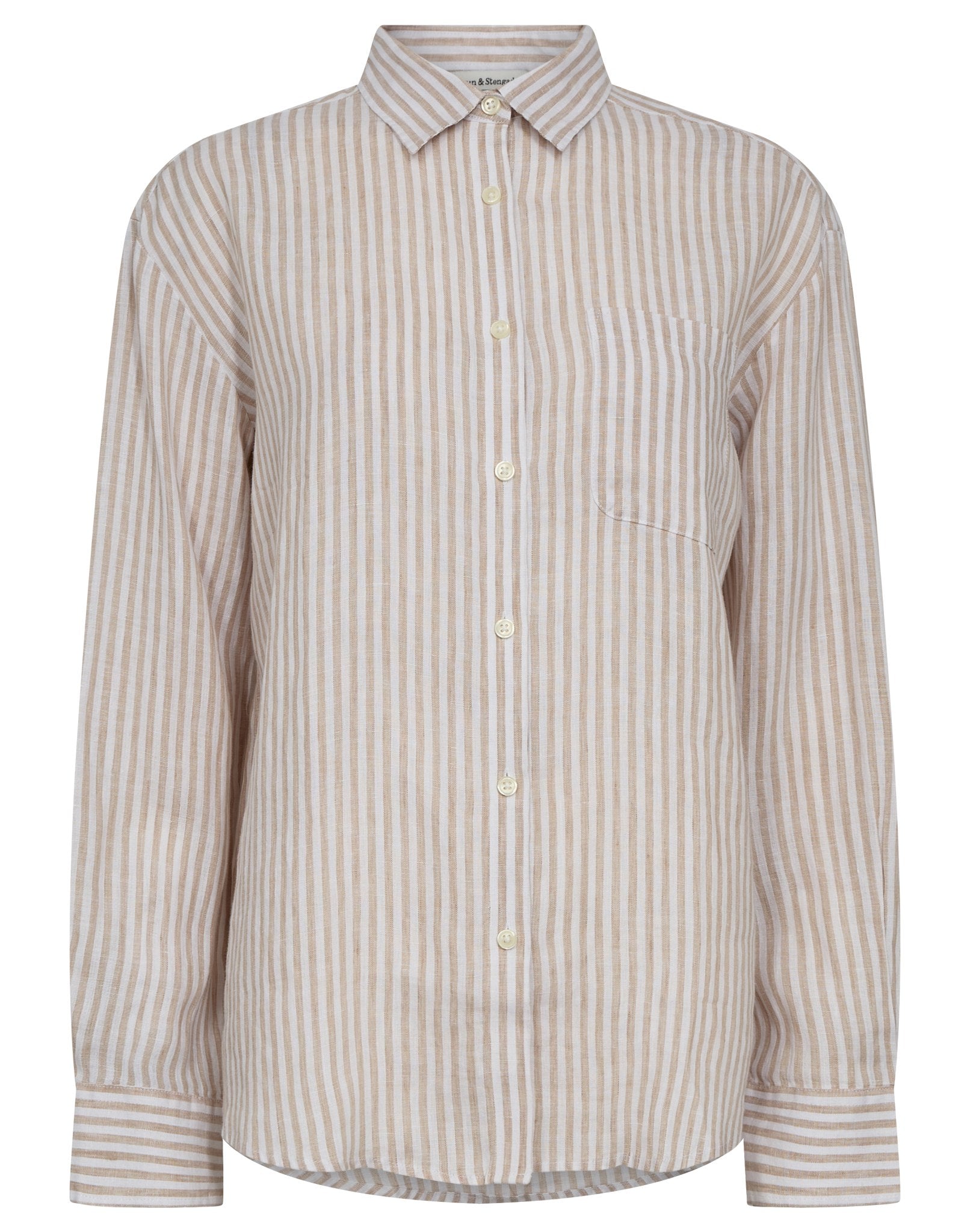 BS Isabella Shirt - Sand/White