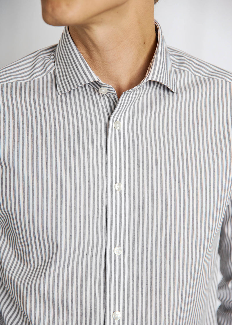 BS Gerrit Modern Fit Shirt - Green/White