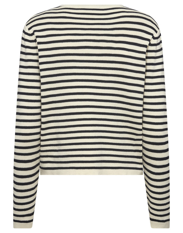 BS Eugenia Regular Fit Knitwear - Navy/White