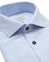 BS Woodson Slim Fit Shirt - Light Blue/White