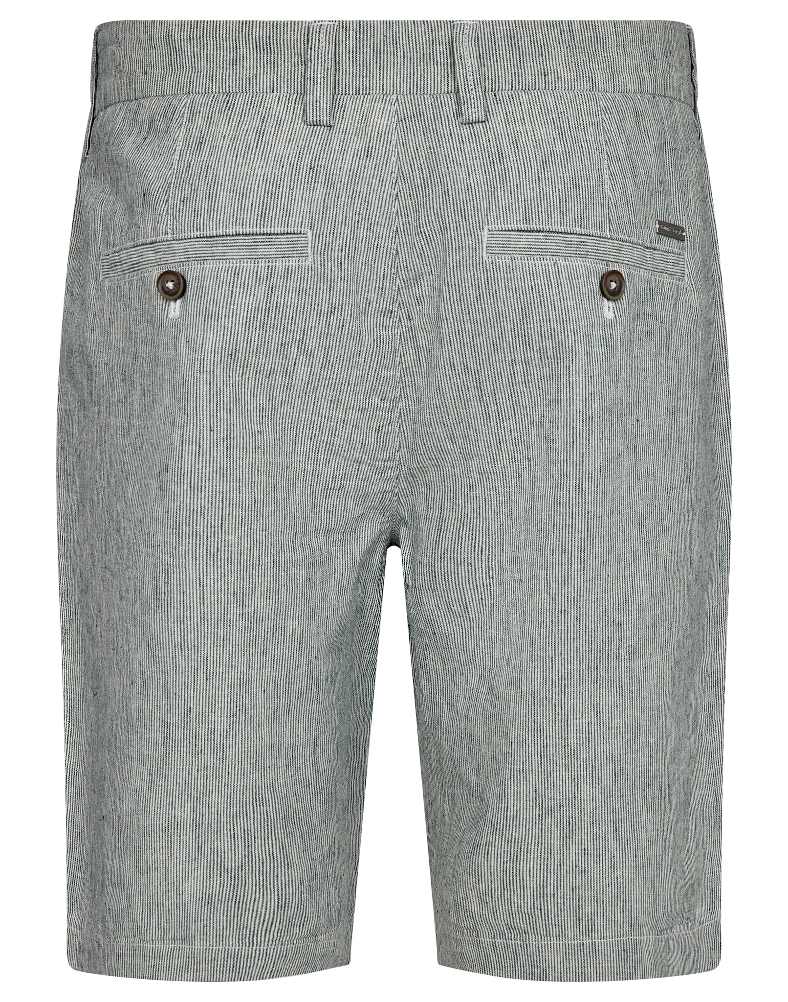 BS Darion Regular Fit Shorts  - Rain Forrest/White
