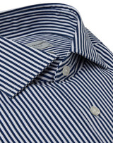 BS Brady Slim Fit Shirt - Navy/White