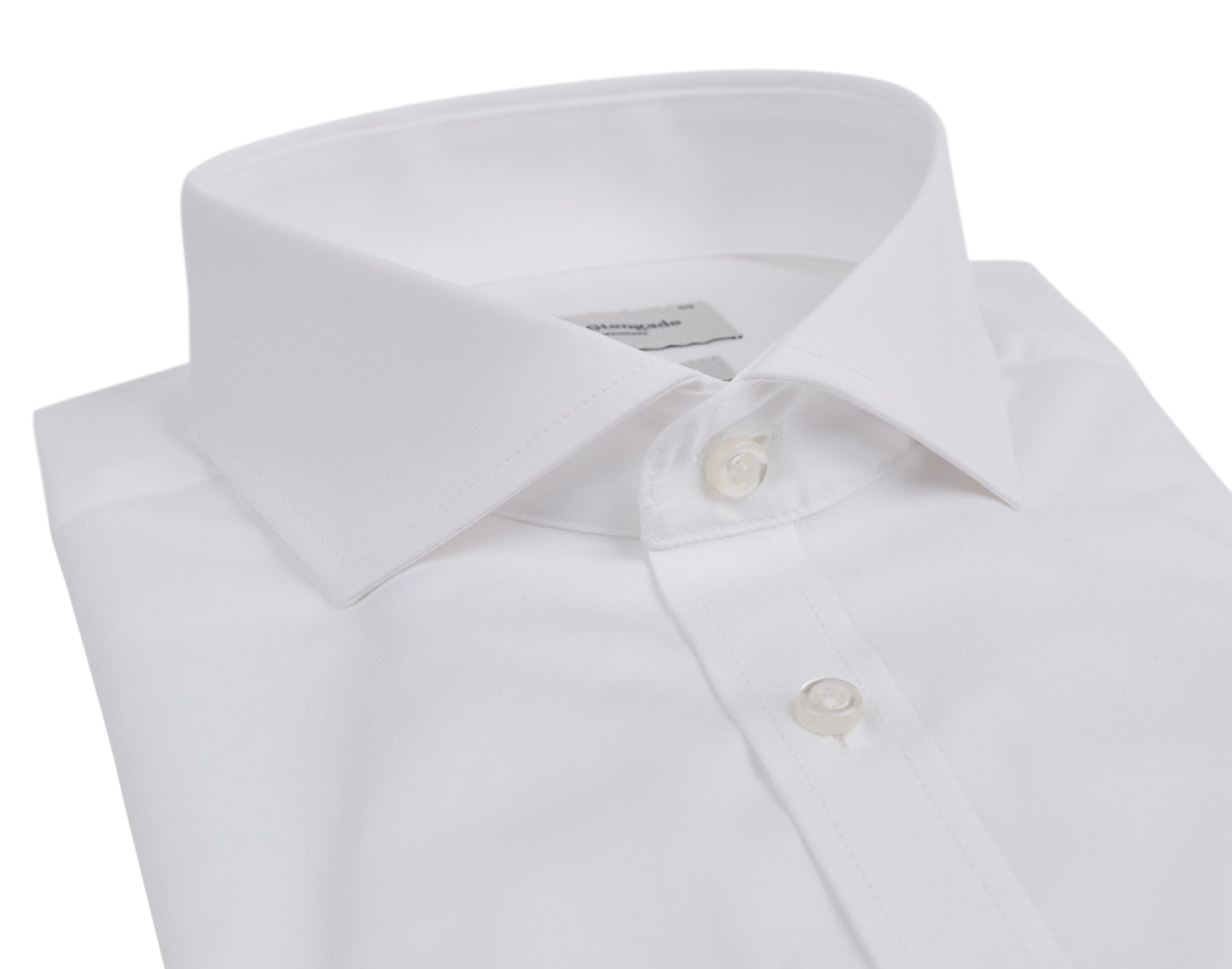 BS White Slim Fit Skjorte - White