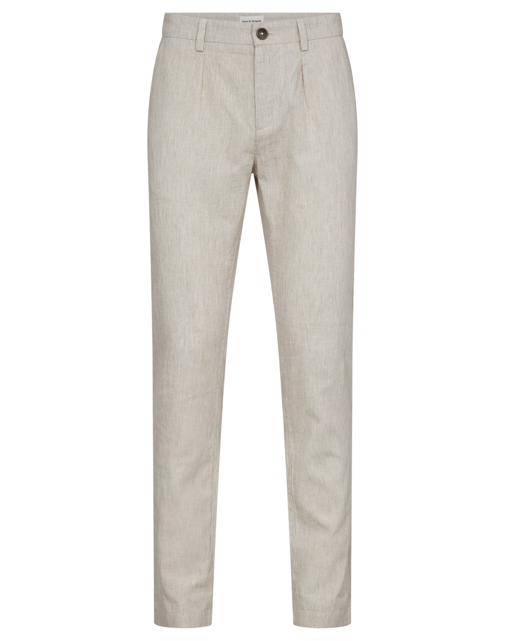 BS Sigvard Slim Fit Chinos - Beige/White