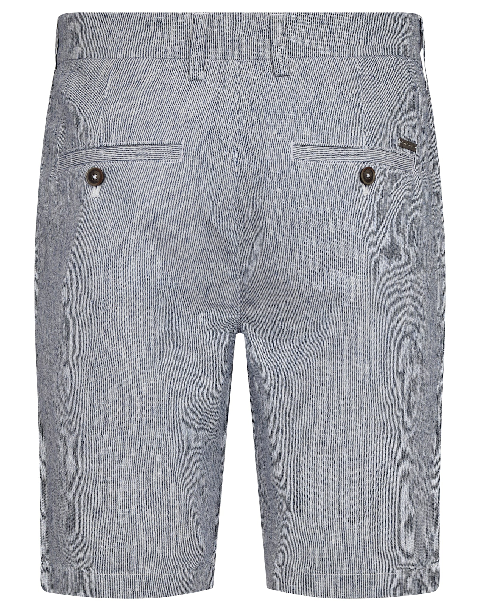 BS Darion Regular Fit Shorts  - Navy/White