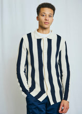 BS Sito Regular Fit Knitwear - Navy/White