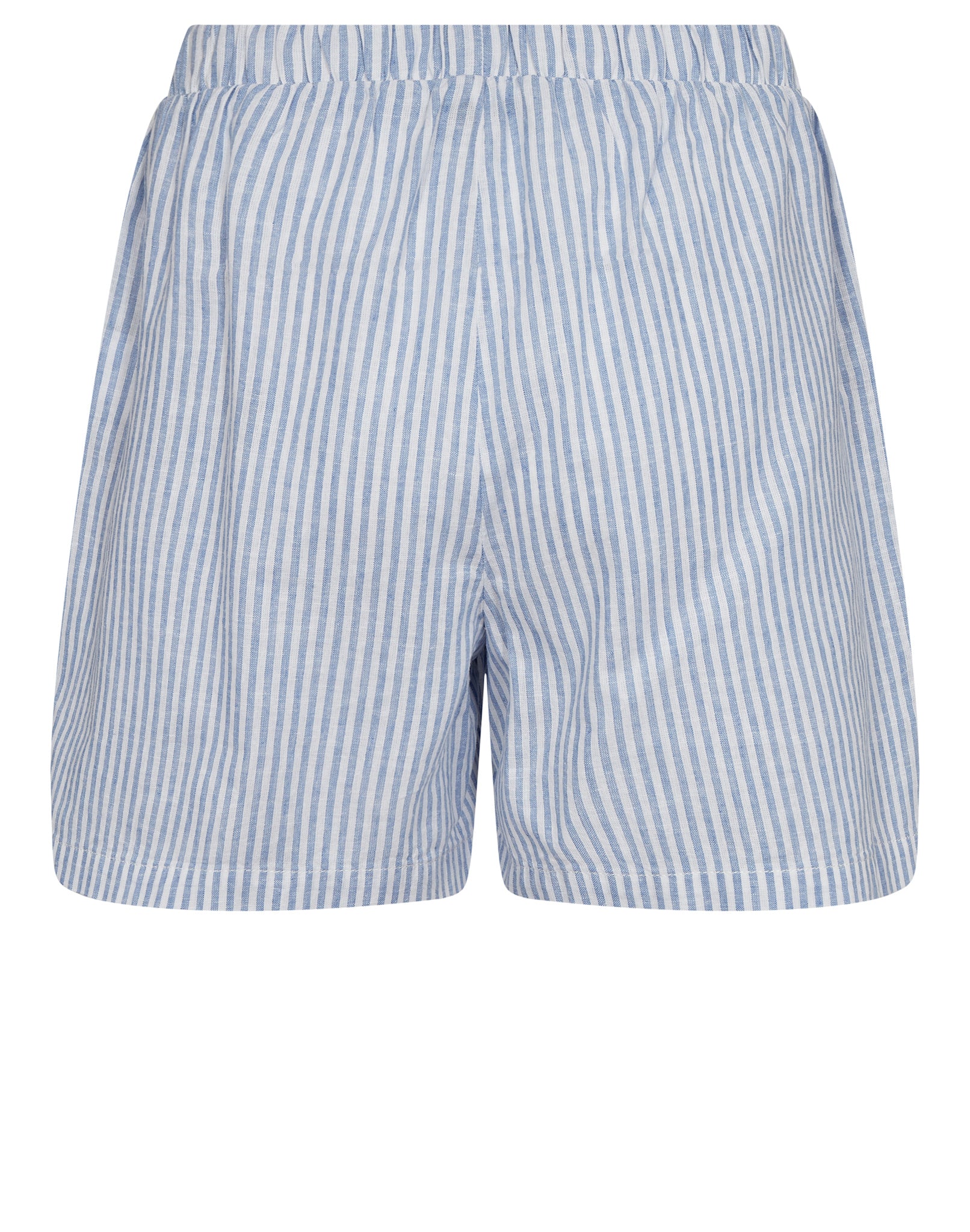 BS Oriana Regular Fit Shorts  - Light Blue/White