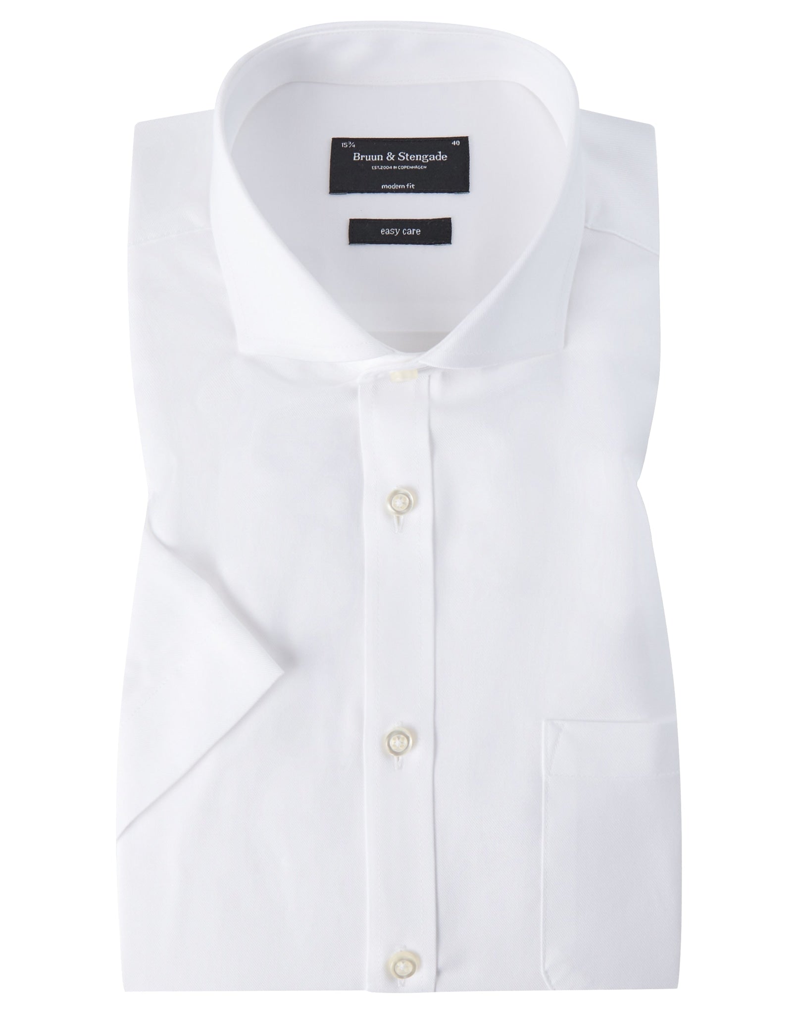 BS Willis Modern Fit Skjorte - White