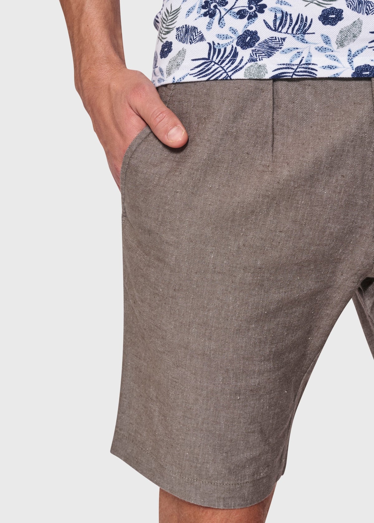 BS Zinman Regular Fit Shorts - Army