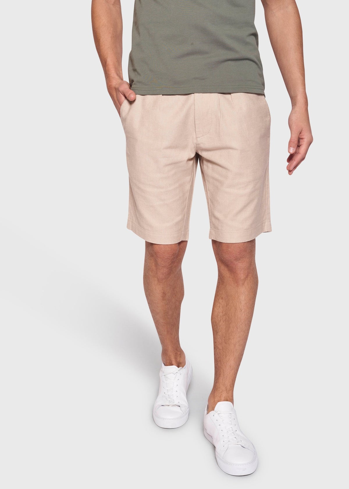 BS Zinman Regular Fit Shorts - Sand