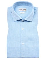 BS Madrid Casual Slim Fit Shirt - Light Blue