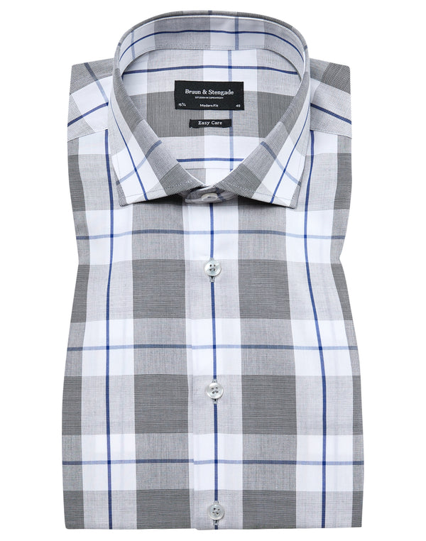 BS Riquelme Modern Fit Shirt - Grey