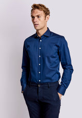 BS Colman Slim Fit Shirt - Navy