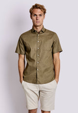 BS Gandia Casual Modern Fit Shirt - Army