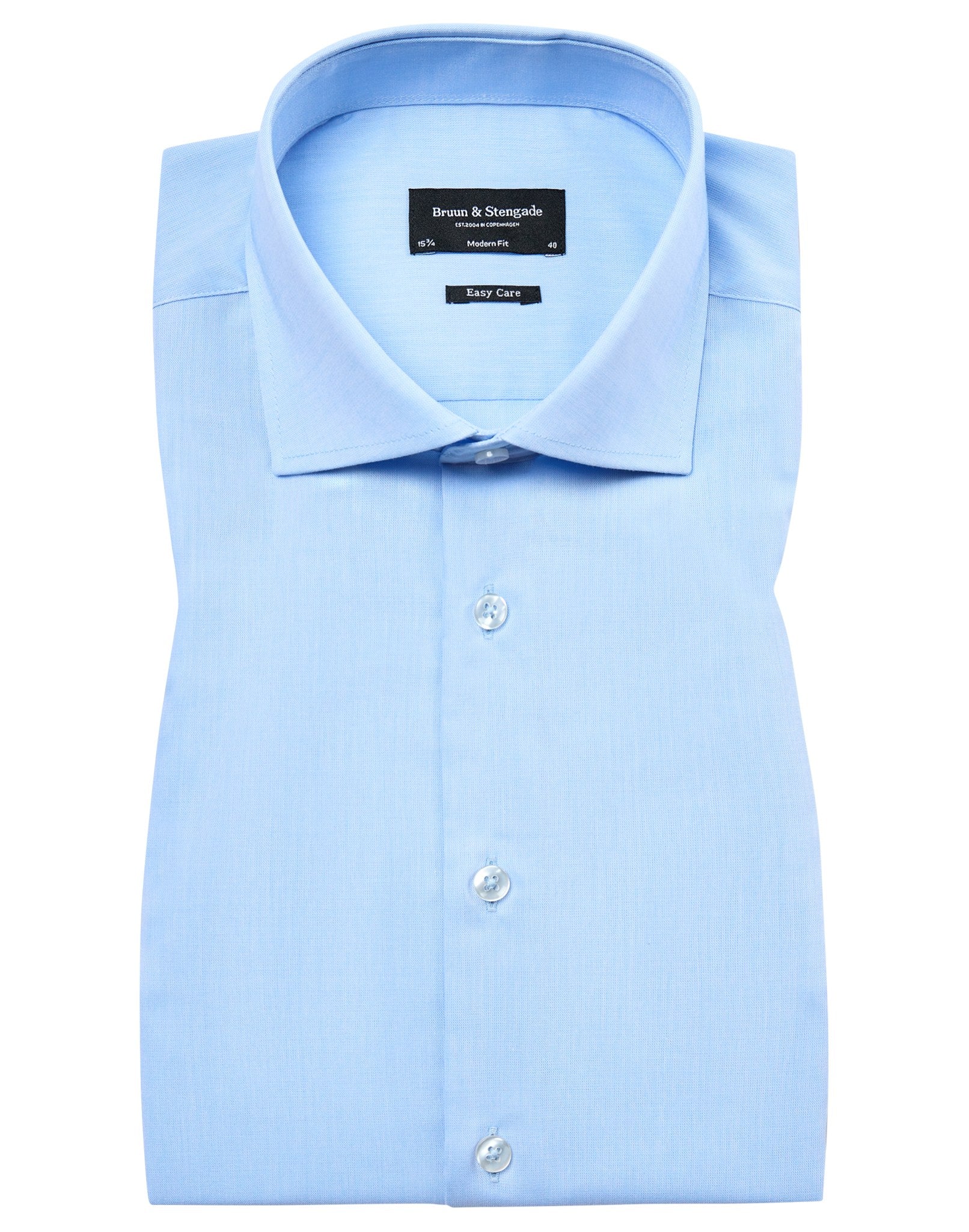BS Giggs Modern Fit Skjorte - Light Blue