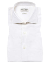 BS Sevilla Casual Slim Fit Shirt - White